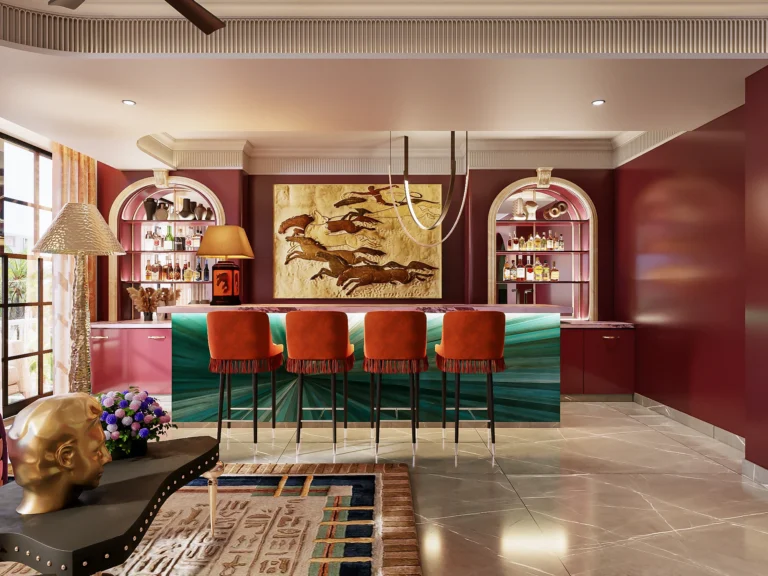 Mayanal Villa Bar Area