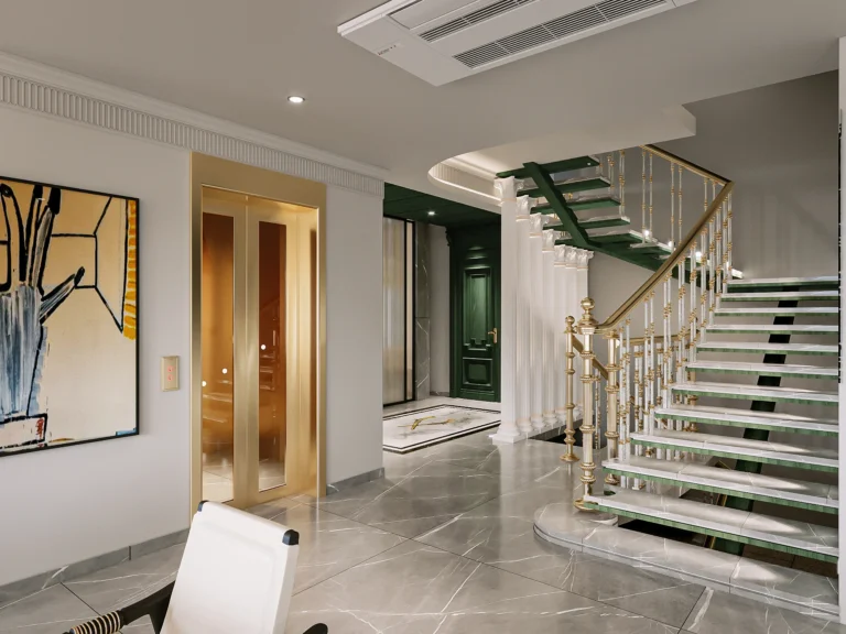 Mayanal Villa Staircase View